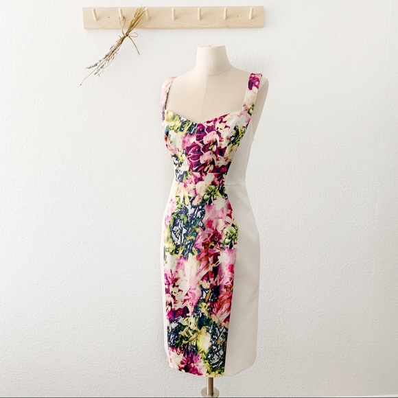 Black Halo Dresses & Skirts - Black Halo Sadie Floral Sheath Dress